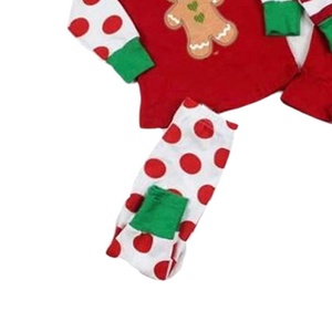 La migliore vendita di Nuovo modo dei bambini dei vestiti Del Capretto Di Natale gingerbread pigiami ragazzi e le <span class=keywords><strong>ragazze</strong></span> - Product Image 4