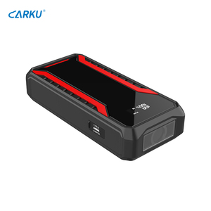 เครื่องจั๊มพ์สตาร์ทรถยนต์แบบพกพา Carku 12V 12000mAh สำหรับใช้งานกลางแจ้ง พร้อมแบตเตอรี่สำรองและไฟฉายในตัว - Product Image 3