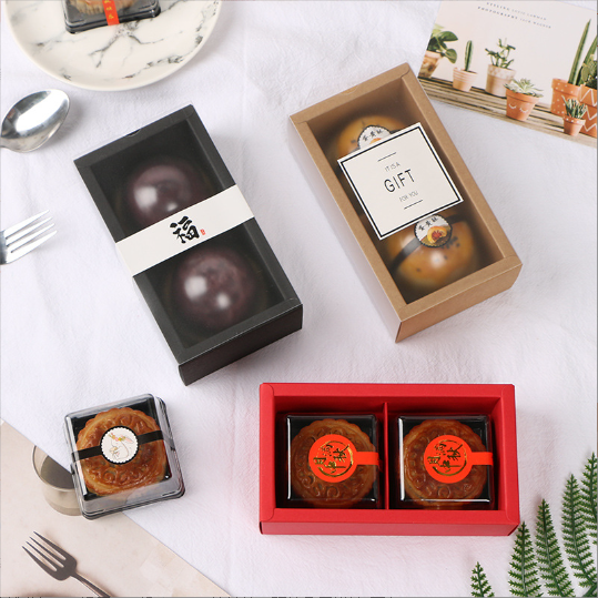 2 cartoni in carta kraft rossa