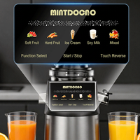 Extracteur de jus électrique professionnel 600 ml à pression à froid et mastication lente pour légumes, usage domestique, emballage cadeau, OEM disponible