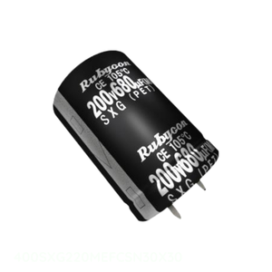 Manufacturer Channel 220 uF Through Hole CAP ALUM 220UF 20% 400V SNAP TH 400SXG220MEFCSN30X30 Capacitor - Product Image 1