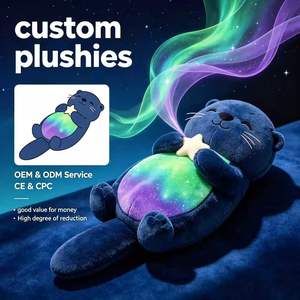 Peluche personnalisée Baleine <span class=keywords><strong>Aurore</strong></span>, Animal en peluche aux couleurs de la Galaxie - Product Image 1
