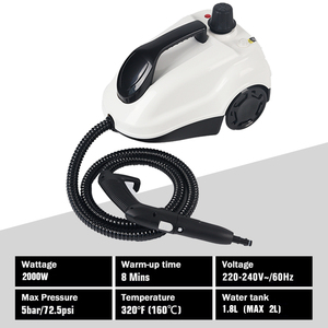 Máquina de Limpieza a Vapor de Alta Presión April Electric de 1200W y 3 Barras, 160°C de Alta Temperatura, Tanque de Agua de 1-1.4L, para Uso en la Cocina - Product Image 2