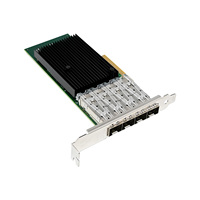 Kartu Jaringan Server Sunweit ST7219 PCIe X8 X710-DA4 10GbE Quad-port SFP+ Converged Server NIC
