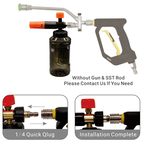 Yihao nhựa trong suốt màu đen đôi có thể điều chỉnh bọt pháo tuyết bọt pháo - Product Image 3