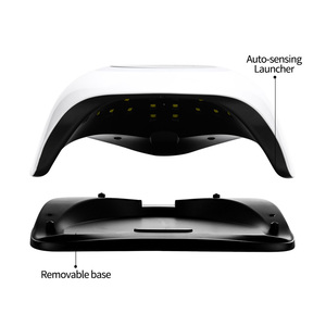 Sèche-<span class=keywords><strong>ongles</strong></span> <span class=keywords><strong>UV</strong></span> LED BLUEQUE V6 168W |   <span class=keywords><strong>Lampe</strong></span> à <span class=keywords><strong>ongles</strong></span> professionnelle personnalisée en usine avec anneau lumineux RGB et bouton de contrôle de la lumière - Product Image 6