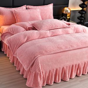 Set Copriletto Quattro Pezzi <span class=keywords><strong>in</strong></span> Velluto Intagliato 600TC con Motivi Floreali per Casa e Hotel - Product Image 2