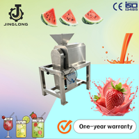 RVS 500kg per uur sinaasappel tomaat mango fruit schroefpers sapcentrifuge schroefpers sapmachine