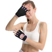 Gants de cyclisme OEM avec poignées respirantes, demi-doigts, pour musculation, entraînement en salle de sport, sport et yoga