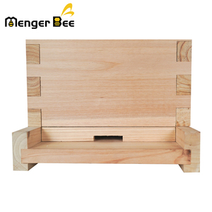 Nueva Caja de Colmena Langstroth Menger Bee 5 Frame Deep NUC, Construcción de Madera de Abeto, 1 Año de Garantía, Equipo de Apicultura para Cría de Reinas - Product Image 6