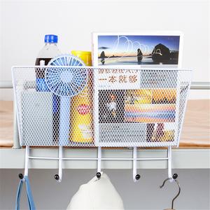 Étagère suspendue en fer forgé pour lit superposé supérieur de dortoir étudiant moderne pour filles, panier de rangement de chevet, écologique - Product Image 2