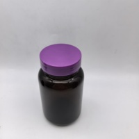 Bouchon à vis noir 45/400 avec joint sensible à la pression pour bocaux et bouteilles en plastique