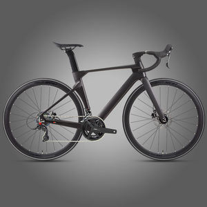 Bicicleta de Carretera de Fibra de Carbono Aero 700C, 24 Velocidades, Frenos de Disco Hidráulicos, Manillar Integrado, Eje Pasante, 9.3kg - Product Image 1