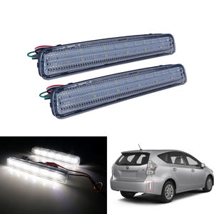 Feu de pare-chocs arrière à LED pour <span class=keywords><strong>Scion</strong></span> <span class=keywords><strong>TC</strong></span> <span class=keywords><strong>Toyota</strong></span> Prius V <span class=keywords><strong>2012</strong></span> 2013 2014 2015 2016 2017 Réflecteur de pare-chocs arrière avec feu stop - Product Image 3