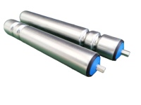 Rouleau convoyeur en acier O Groove