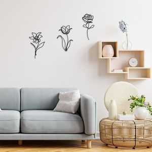 Vente chaude Simple Fer Décoration Murale Artisanat Nouveau pour <span class=keywords><strong>Amazon</strong></span> Independent Station Rose Tenture Murale <span class=keywords><strong>Bureau</strong></span> Décor & Accessoires - Product Image 1