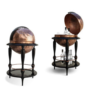 Estante de vino móvil de Arte de <span class=keywords><strong>taberna</strong></span> de <span class=keywords><strong>cobre</strong></span> puro de Portugal, gabinete de vino refinado de gama alta con decoración creativa de globos para muebles <span class=keywords><strong>del</strong></span> hogar - Product Image 1