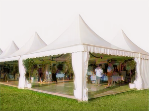 Tente pagode de taille personnalisée <span class=keywords><strong>pour</strong></span> la <span class=keywords><strong>location</strong></span> d'événements Marchés et magasins en plein air Cadre en aluminium renforcé Conception élégante de toit pointu - Product Image 2