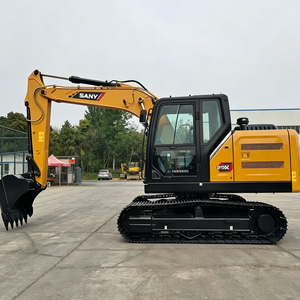 Nouvelle excavatrice sur chenilles polyvalente SY125C de 12 tonnes pour les travaux de fondation et de canalisations souterraines dans les communautés résidentielles - Product Image 4