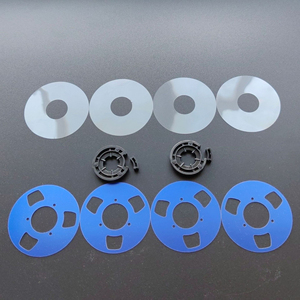 Factory Direct Complete Set Yellow Music Metal Cassette Reel Disc <b>Kit</b> with Positioning Hub and Anti-Slip Film for <b>DIY</b> Tape - Product Image 4