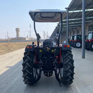 Tractor rojo 4x4 con transmisión por engranajes para uso agrícola, alto nivel de seguridad - Product Image 6