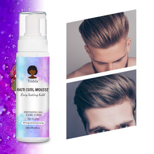 <span class=keywords><strong>Mousse</strong></span> coiffante professionnelle 200 ml, marque propre, en gros, biologique, végane, sans sulfate, anti-frisottis, fixation forte - Product Image 4