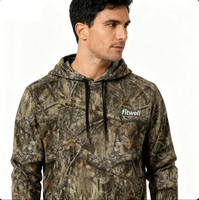 Sweat à capuche streetwear surdimensionné avec camouflage sublimé personnalisé Fabricants de pulls Camouflage lourd Vintage