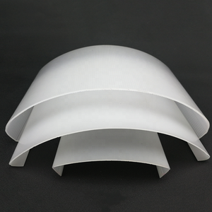 Baoming Quang Học Tùy Biến Nhựa Hình Dạng Không Thường Xuyên Polycarbonate LED Strip Ánh Sáng Khuếch Tán Bìa Troffer Chiếu Sáng Bìa - Product Image 2