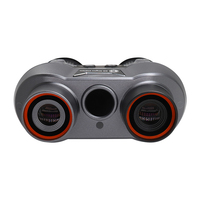 VRNV 303 Lunettes de vision nocturne 3DVR à œil nu, lunettes de vision nocturne infrarouge numériques montées sur la tête pour adultes, grand écran HD