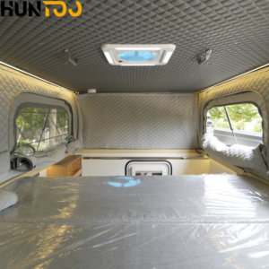 Huntoo 4x4 - Fabricante de caravanas grandes para viajes, <span class=keywords><strong>camper</strong></span> desplegable, <span class=keywords><strong>camper</strong></span> deslizable para camioneta, campers para camionetas pickup en venta con cocina - Product Image 4