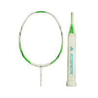 Raquettes de badminton haut de gamme Konmat Sports Factory, fibre de graphite 4U, cordage tissé, OEM ODM disponible
