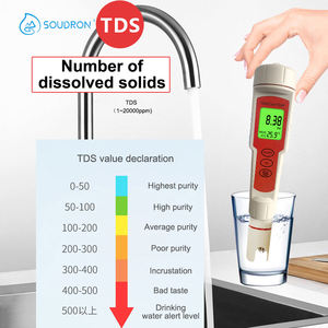 नए आगमन 4-इन-1 पानी की गुणवत्ता वाले टेस्टर प्लास्टिक होम होटल के उपयोग के लिए 4-इन-1 पानी की गुणवत्ता वाला परीक्षक - Product Image 5