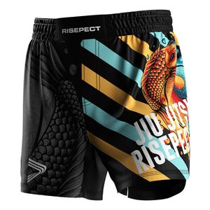 กางเกงขาสั้นออกกำลังกายแบบสั่งทำพิเศษ แห้งเร็ว สำหรับยกน้ำหนัก เสริมสร้างกล้ามเนื้อ วิ่ง บาสเก็ตบอล ผลิตจากโพลีเอสเตอร์ สำหรับผู้ชาย - Product Image 1