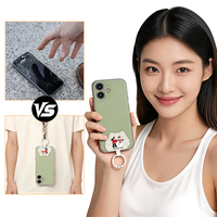 Nouvelle conception personnalisable : Lanière de téléphone portable en tissu à motifs hiver et été pour tour de cou, dragonne et étui de téléphone