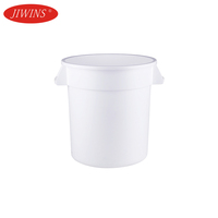 Conteneur en plastique PE certifié NSF pour ingrédients mobiles, 10, 20, 30 gallons, pour le stockage en cuisine de restaurant