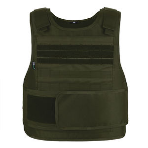 Chaleco Táctico Balístico Doble Protección, Ocultable, Verde, de Nailon/Poliéster, Ajustable, con Sistema Molle - Product Image 6