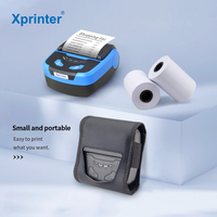 Mini imprimante thermique mobile Xprinter XP-P810 pour étiquette autocollante avec imprimante portable thermique USB BT 80mm