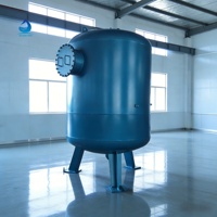Filtre à charbon actif industriel pour la filtration des eaux usées, station d'épuration, lavage automatique en contre-courant, acier inoxydable 304