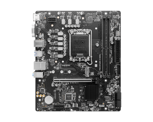 Carte mère B760M-E DDR4 Micro-ATX LGA1700 compatible avec les processeurs Intel de 12e, 13e et 14e génération, PCIe 4.0, pour ordinateur de bureau gaming - Product Image 2