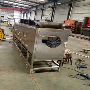 Sabuk konveyor SS 316 <span class=keywords><strong>6m</strong></span> kustom untuk pendingin makanan untuk tanaman manufaktur permen & biskuit - Product Image 6