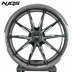 Jantes forgées NJQS personnalisées en alliage de fibre de carbone chromées à déport profond pour <span class=keywords><strong>Urus</strong></span> 17 19 28 20 22 24 26 5x114.3 5x120 40mm 25mm 30mm - Product Image 3