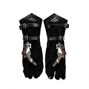 Guantes de Caballero Medieval, Articulados, de Acero, Estilo Antiguo, Artesanía en Metal - Product Image 2