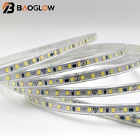 Tira de Luces LED Adhesivas, sin Controlador, Impermeables IP67, Ultrafinas, para Decoración de Jardines, Piscinas y Exteriores