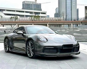 Lèvre avant en fibre de carbone forgée Tech Style pour <span class=keywords><strong>Porsche</strong></span> <span class=keywords><strong>911</strong></span> 992 Carrera 2019-2020, lèvre de pare-chocs avant en carbone forgé - Product Image 6