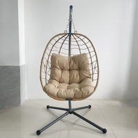 Dossier pliant à 180 degrés kd Design Stand pliant 430 ensembles/40HQ chaise balançoire extérieure