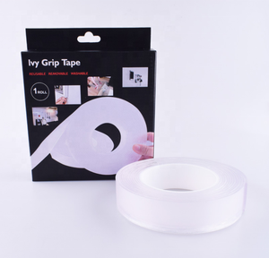 Cinta de gel transparente LP, gran viscosidad, tiras de cinta nano extraíbles de doble cara activadas por agua para enmascarar - Product Image 4