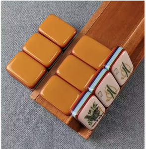 Mahjong américain de luxe pliable 7 couches en acrylique sculpté sur mesure 160 tuiles portable – Marchez avec <span class=keywords><strong>moi</strong></span> - Product Image 3
