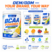 Prix de gros OEM/ODM pour les fabricants de suppléments en poudre BCAA, poudre BCAA avec vitamines pour booster l'énergie