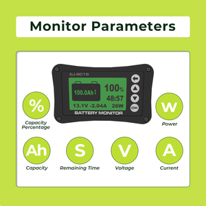 Kit de Baterí<span class=keywords><strong>a</strong></span> de Litio H8 de 12V 180Ah con MPPT DCDC de 60A y Shunt LCD Inteligente - Product Image 6