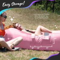 Offre Spéciale gonflable chaise longue Air canapé Portable gonflable canapé Air hamac Anti fuite Air chaise pour Camping en plein air